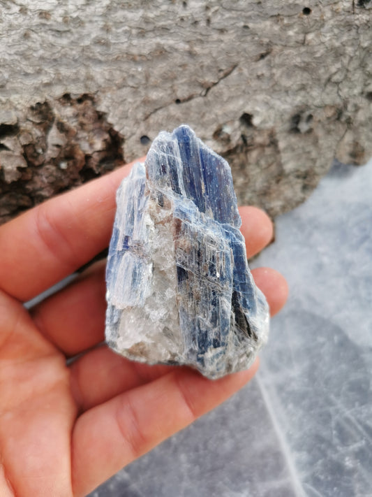 Cyanit Blå Rå