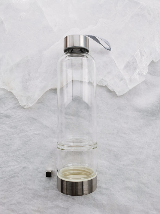 Glass bottle (33 cl) - for crystal chips