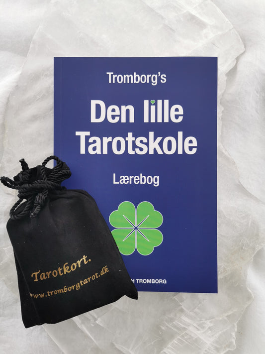 Tarotsæt: 'Tarotkort' og 'Tromborgs Den lille Tarotskole - Lærebog' af Birgith Tromborg