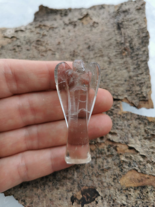 Smoky quartz angel - 5.5 cm