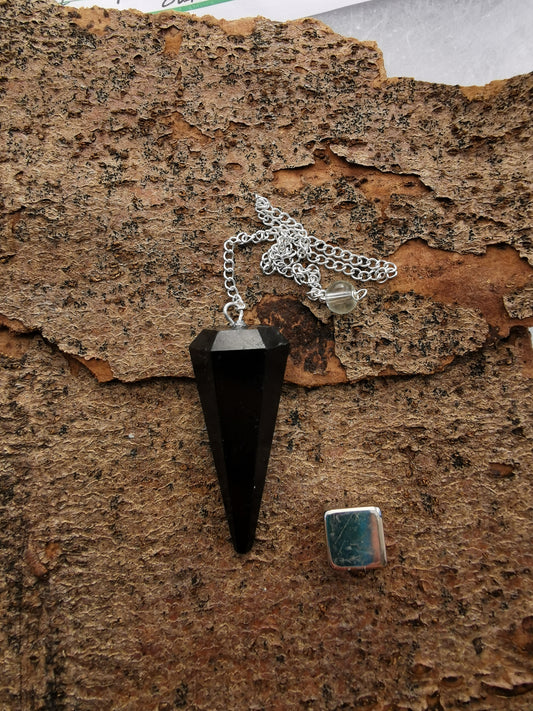 Tourmaline Black pendulum