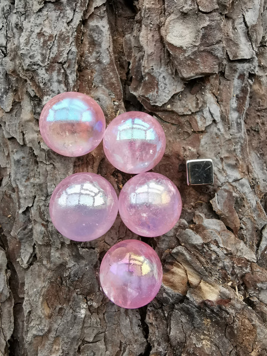 Aqua Aura Lyserød kugle