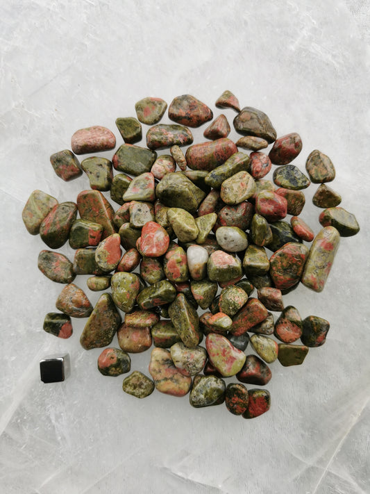 Krystalchips - Unakit - til glasflaske (33 cl)
