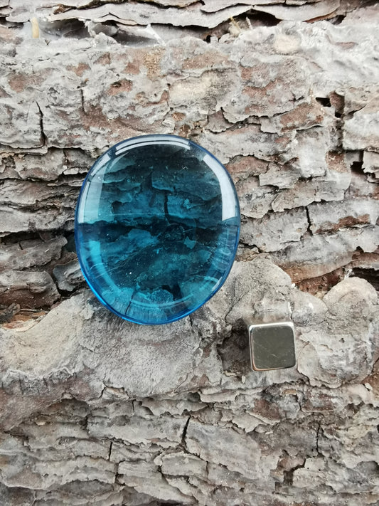 Obsidian Blue Glass