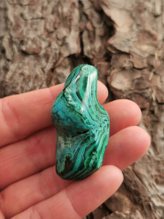 Malakit m/Chrysocolla