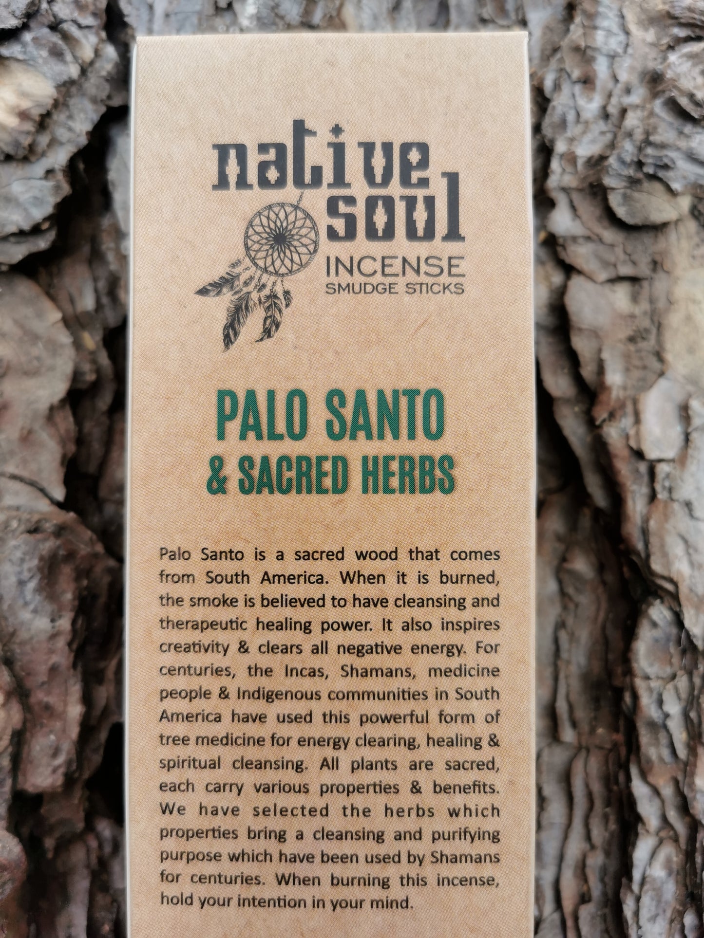 Incense Sticks - Native Soul Incense - Palo Santo &amp; Sacred Herbs