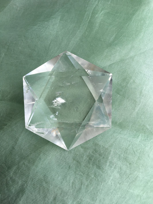 Star of David Rock crystal