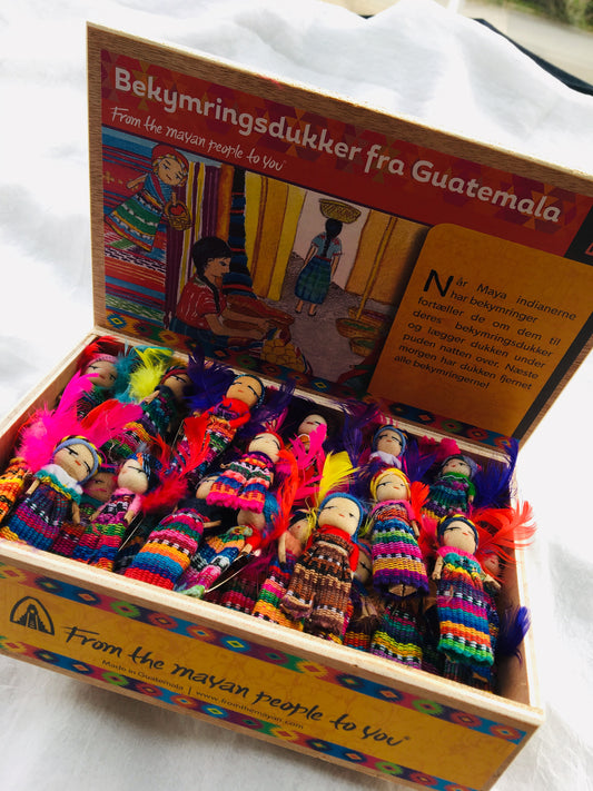 Handmade Worry doll "Angels" from Guatemala 