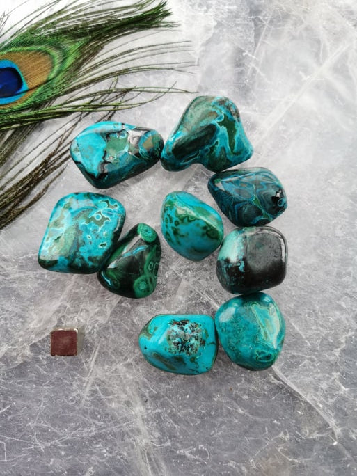 Chrysocolla m/Malakit