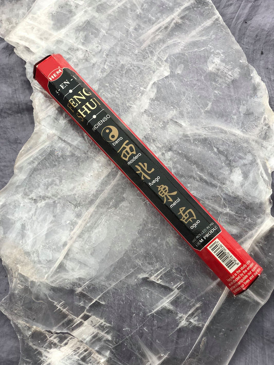 Røgelsespinde - Feng Shui incense 5 - in - 1: Earth,Wood, Fire, Metal and water
