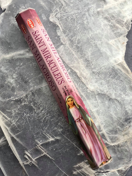 Incense sticks - Saint Miraculeus